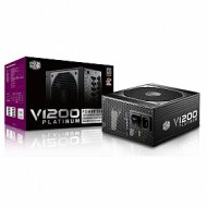 Power Supply Cooler Master V1200, 1200W, ATX, 135mm, 12xSATA, 12xPCI-E(6+2), APFC, 80+ Platinum , 